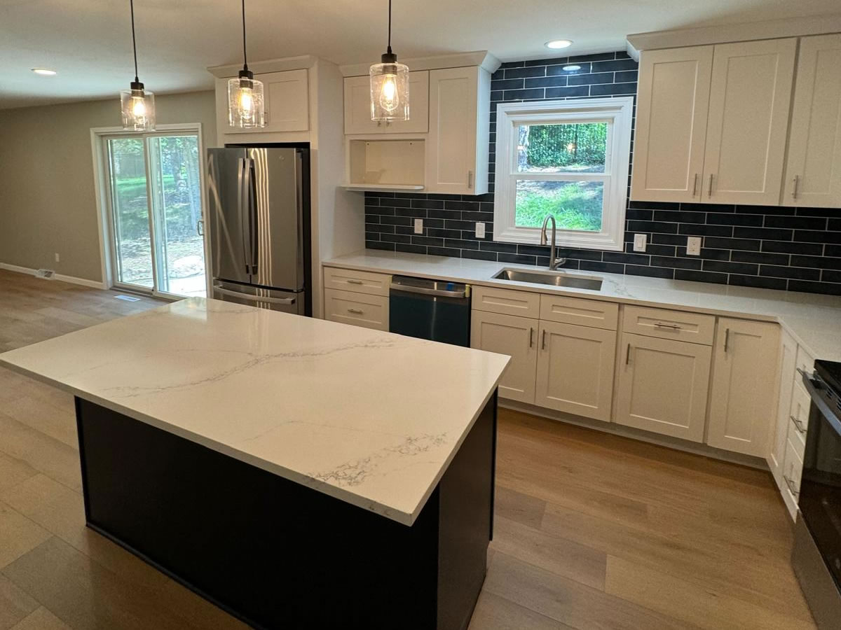 House Remodeling- Kitchen Cabinets, Backsplash Painting